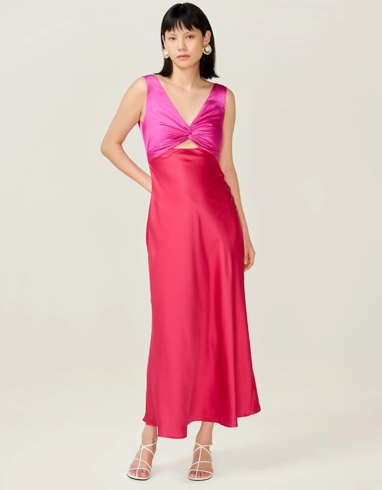Maggy Dress in Pink and Red