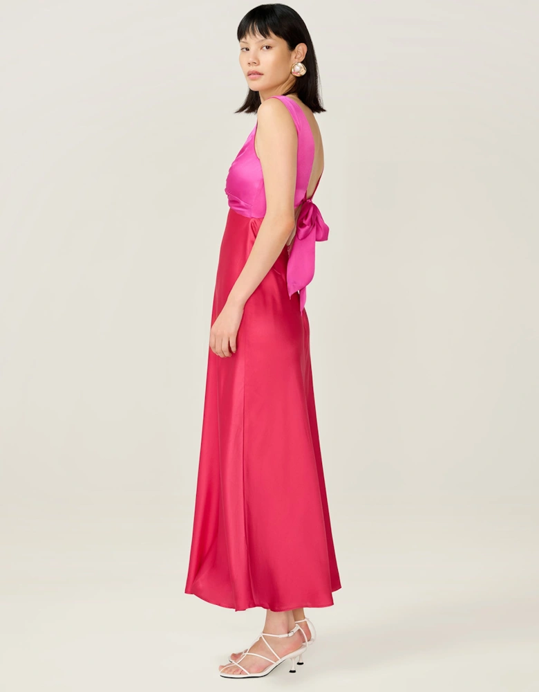 Maggy Dress in Pink and Red