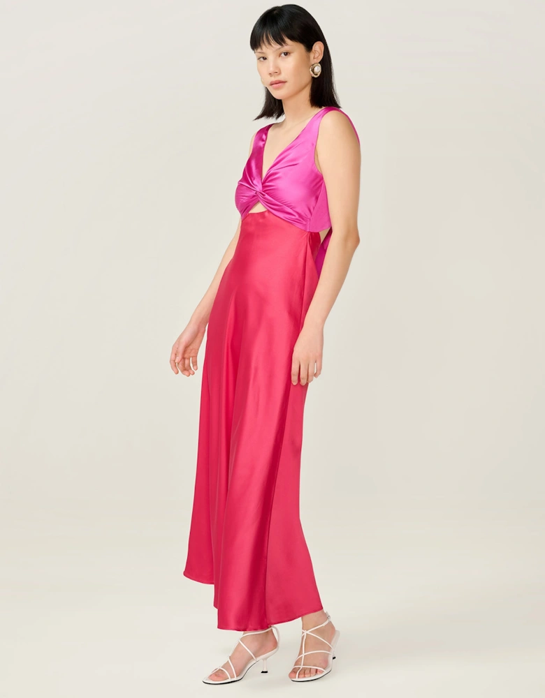 Maggy Dress in Pink and Red