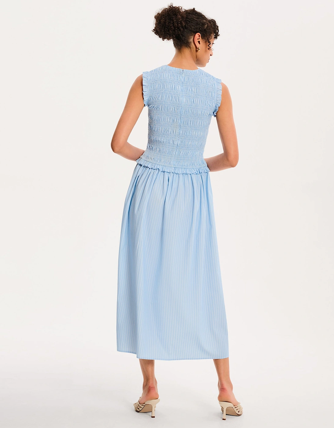 Blaire Dress in Light Blue