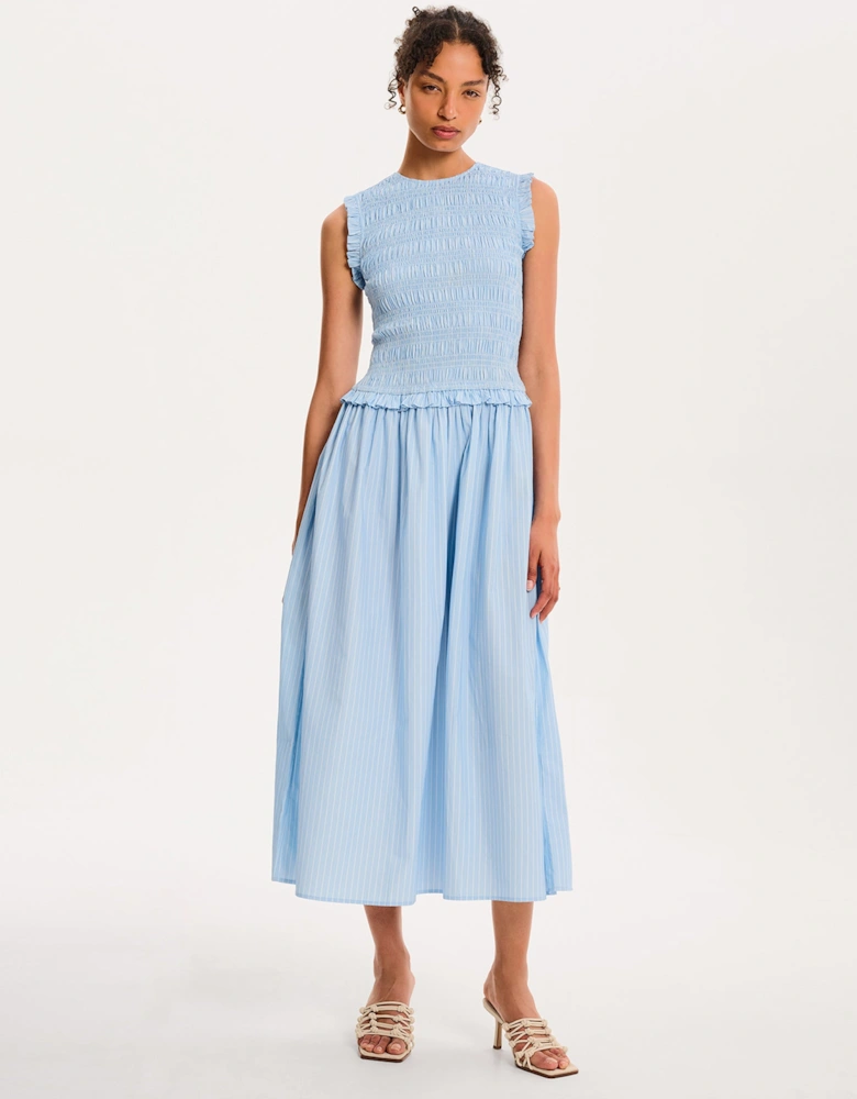 Blaire Dress in Light Blue