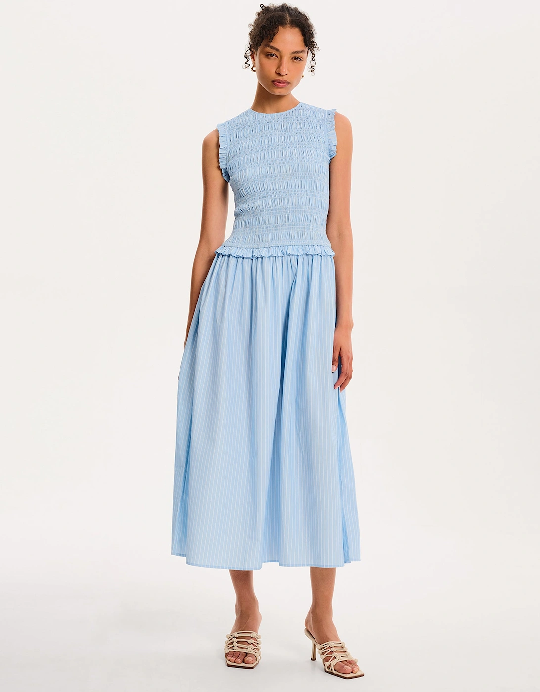 Blaire Dress in Light Blue