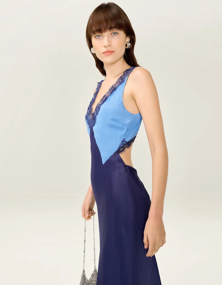 Caroline Dress in Patriot Blue