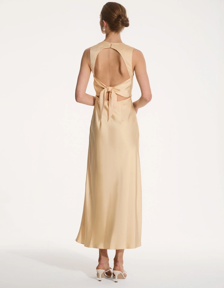 Nova Dress in Vintage Yellow