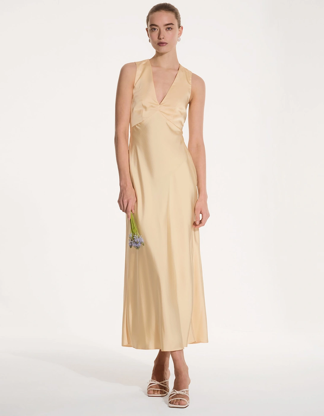 Nova Dress in Vintage Yellow