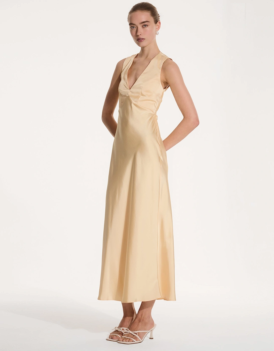 Nova Dress in Vintage Yellow