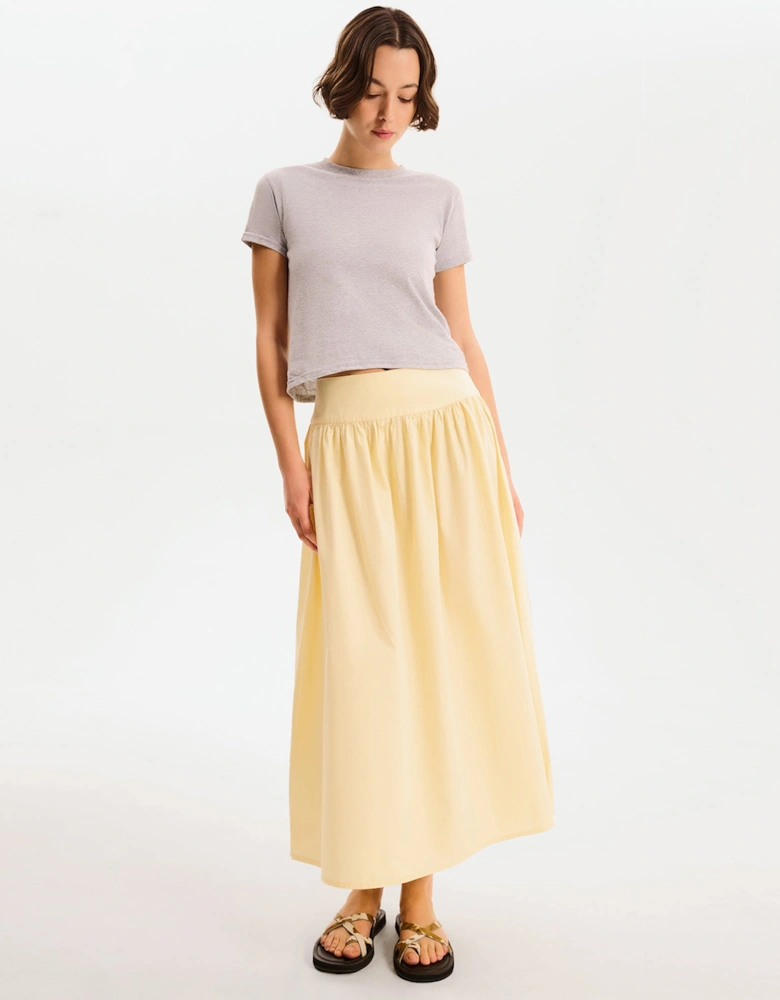 Darcie Skirt in Butter Yellow