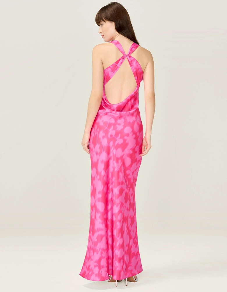 Jai Dress in Magenta