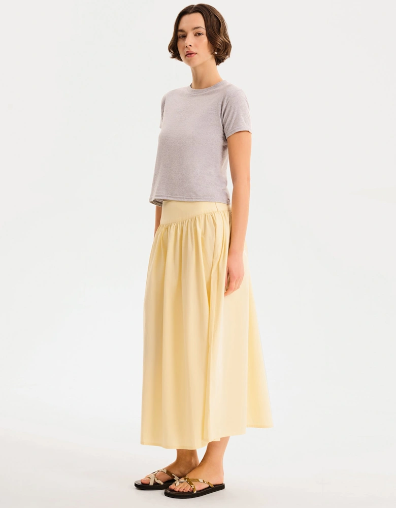 Darcie Skirt in Butter Yellow