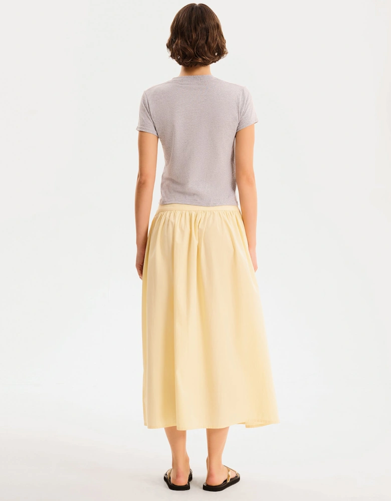 Darcie Skirt in Butter Yellow