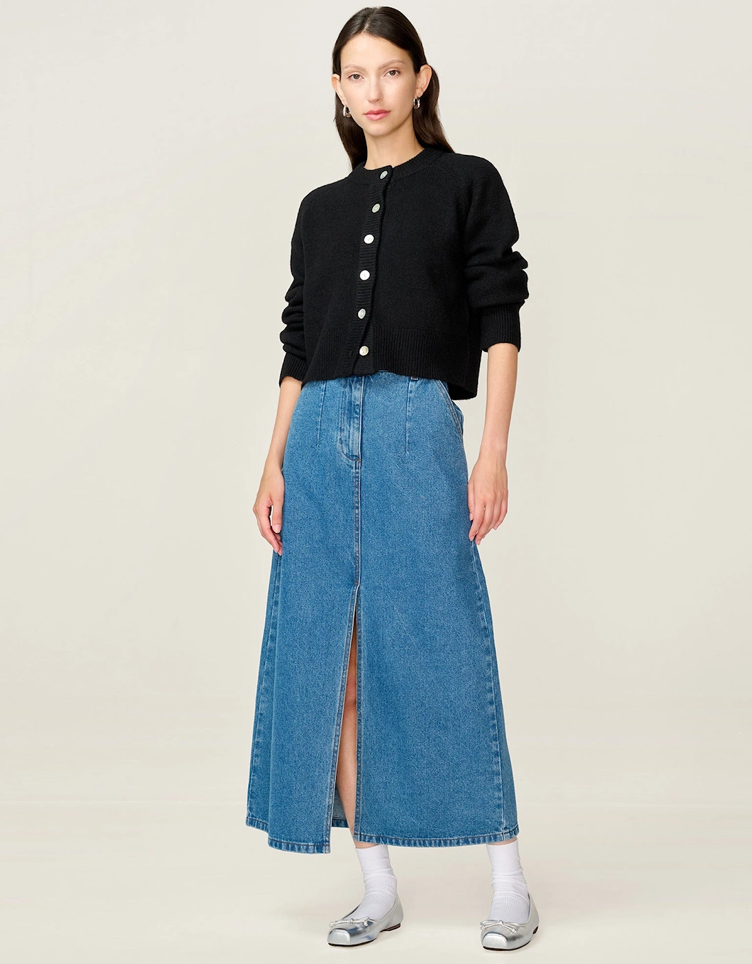 August Cardigan in Black, 8 of 7