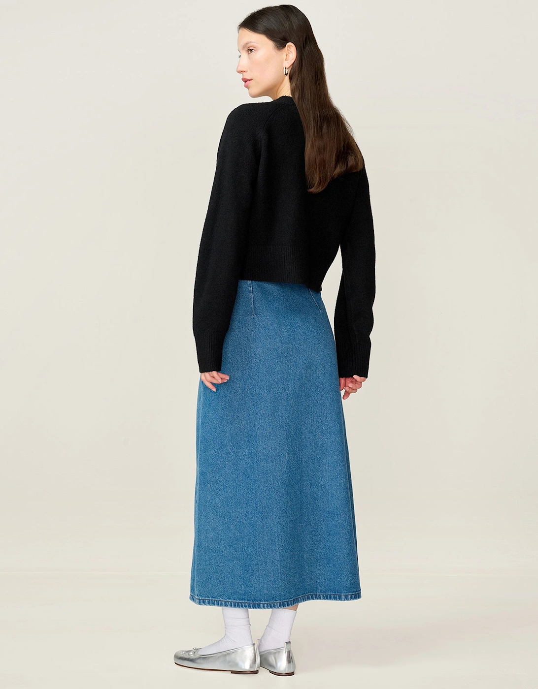 August Cardigan in Black