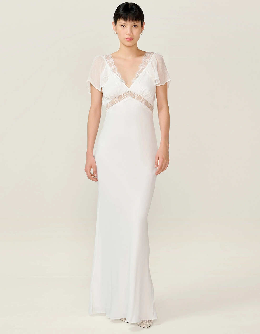 Omnes Women's Meadow Dress in Ivory - White - Size: 6