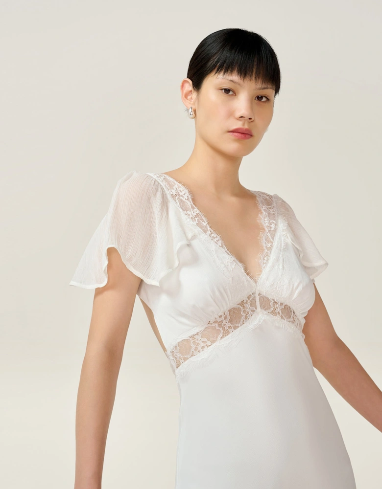 Meadow Dress in Ivory