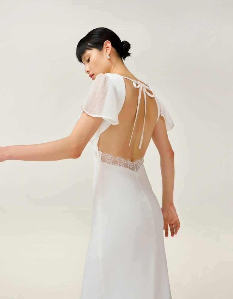 Meadow Dress in Ivory