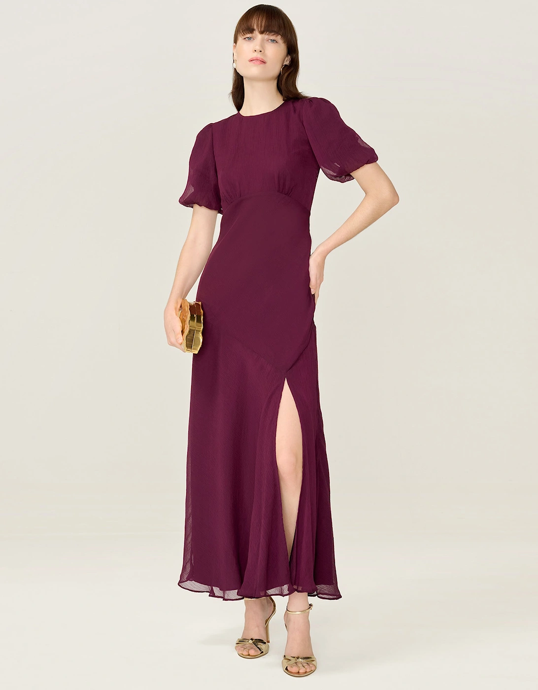 Nola Dress in Merlot, 7 of 6