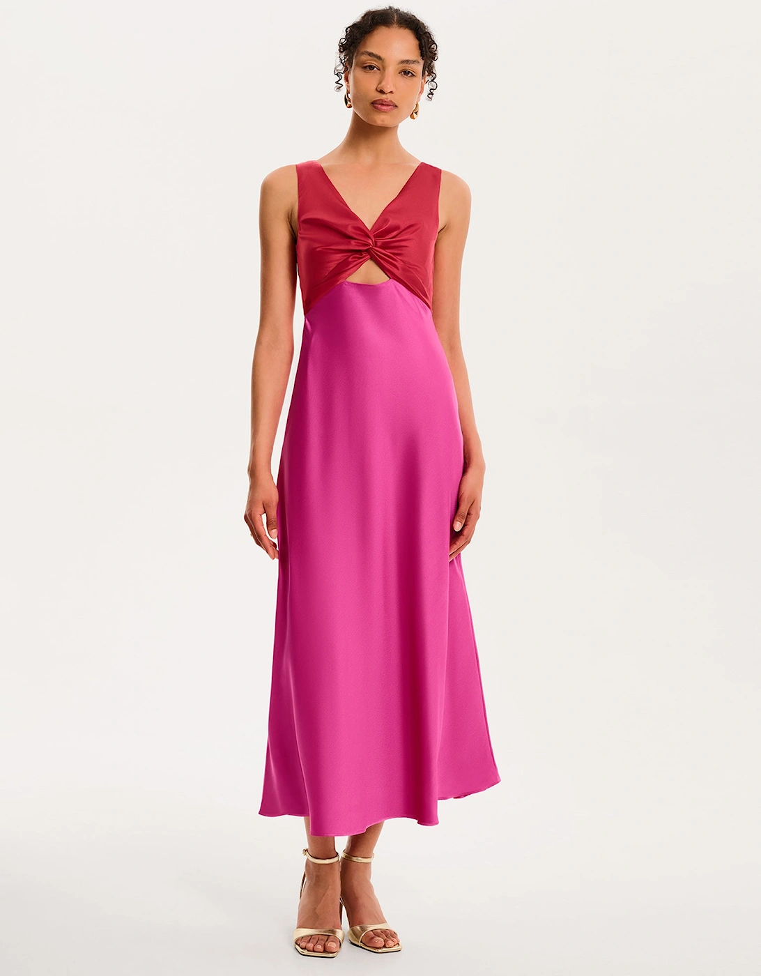 Maggy Dress in Red and Pink, 6 of 5