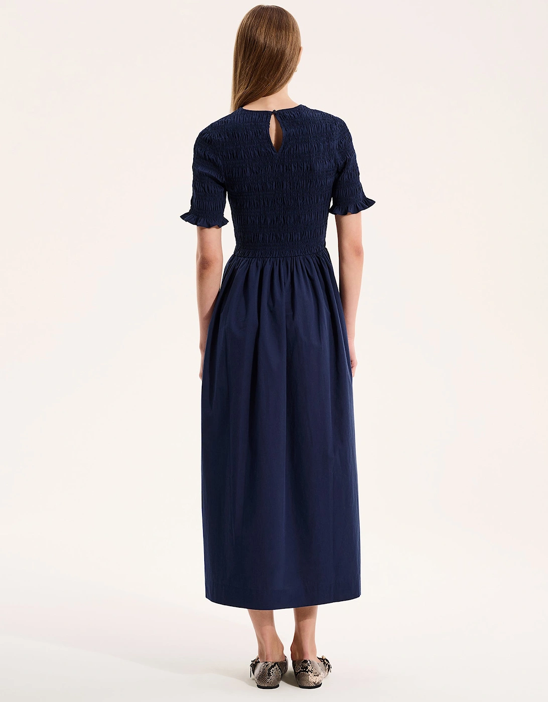 Becky Dress in Navy