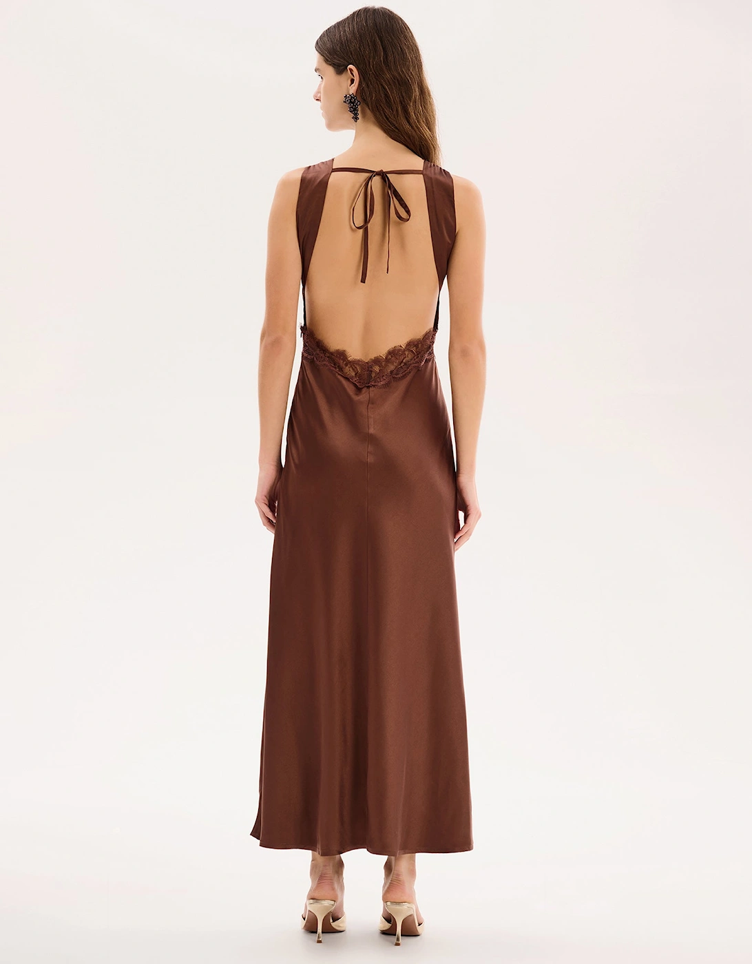 Aurelia Dress in Chocolate