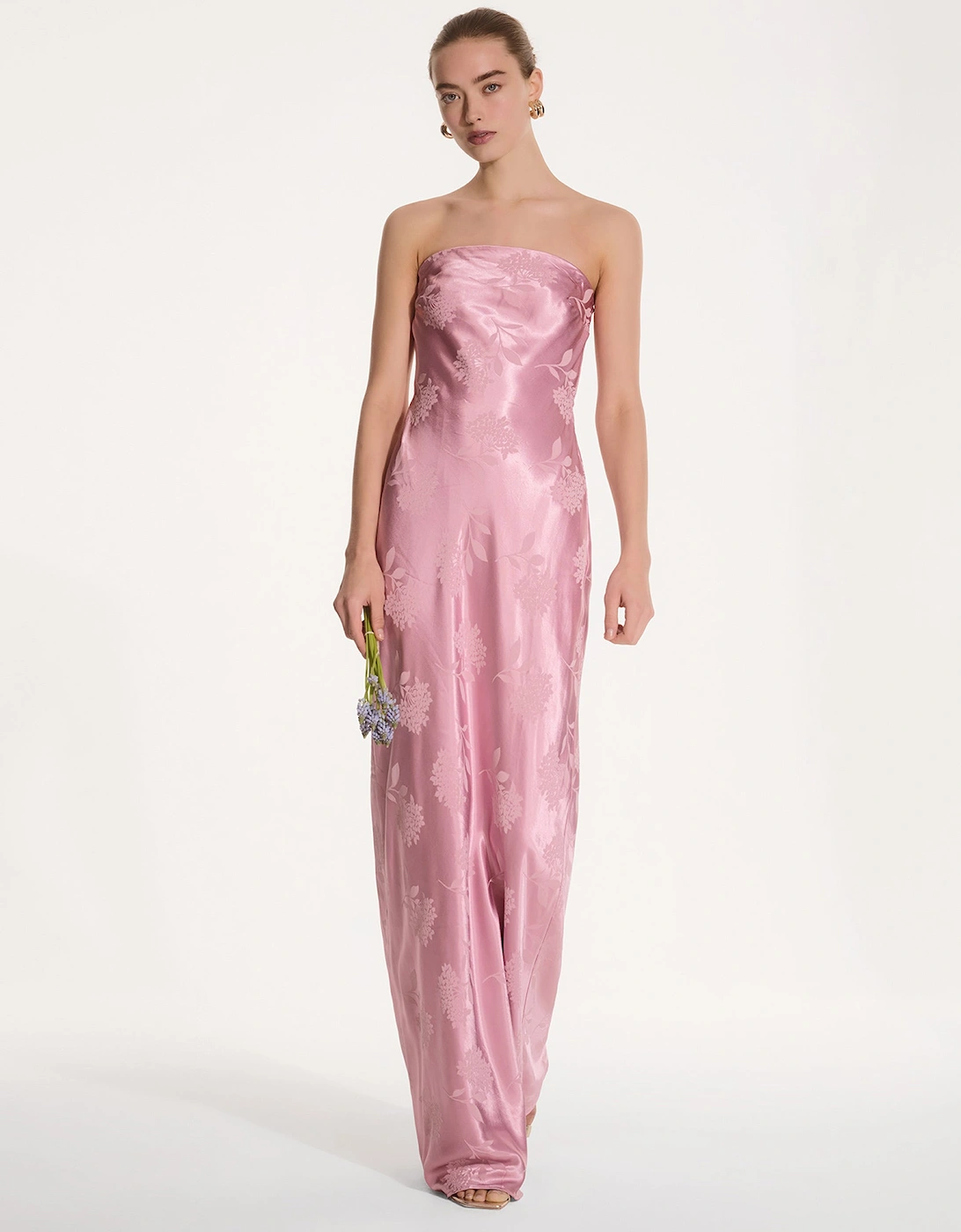 Amdra Maxi Dress in Vintage Pink, 8 of 7
