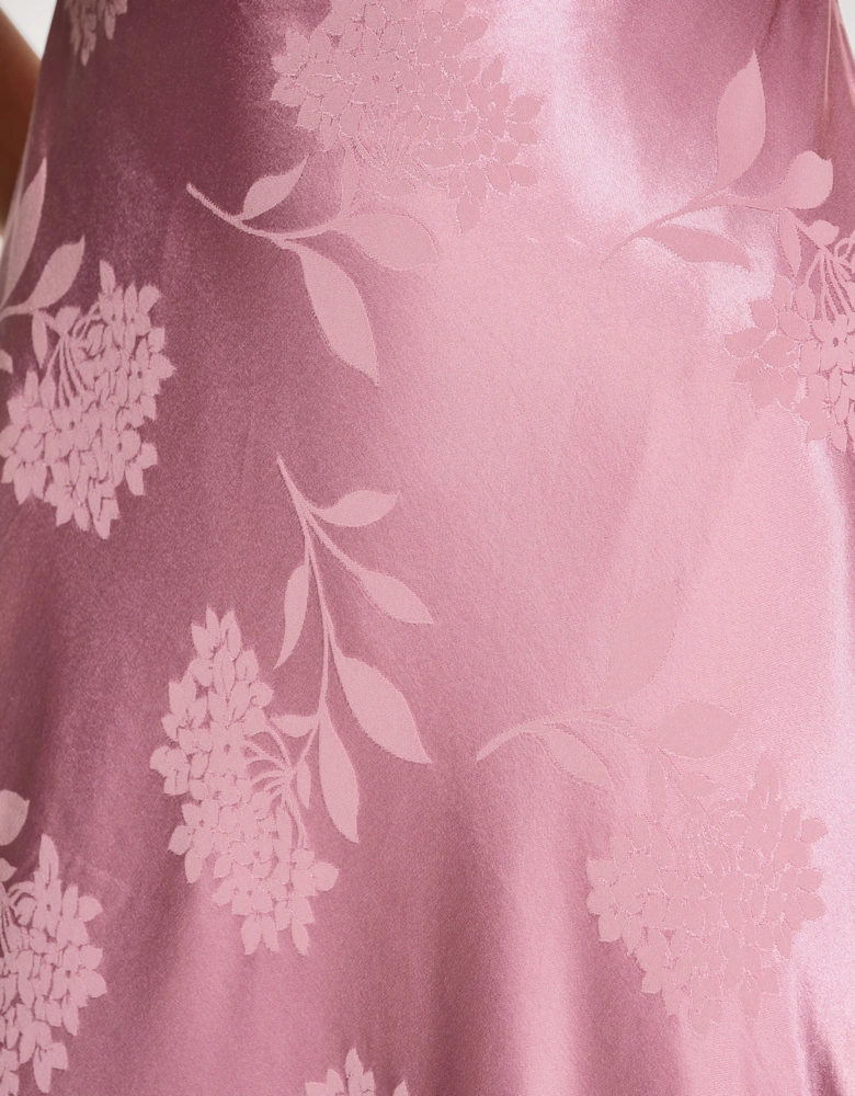 Amdra Maxi Dress in Vintage Pink