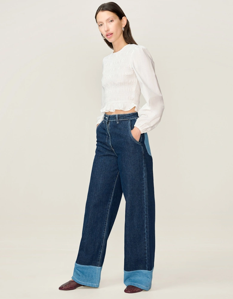 Kaloppe Top in White