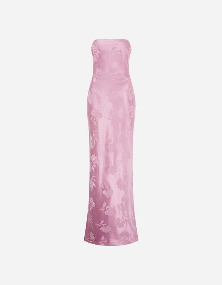 Amdra Maxi Dress in Vintage Pink