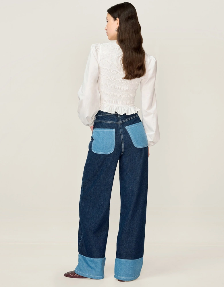 Kaloppe Top in White