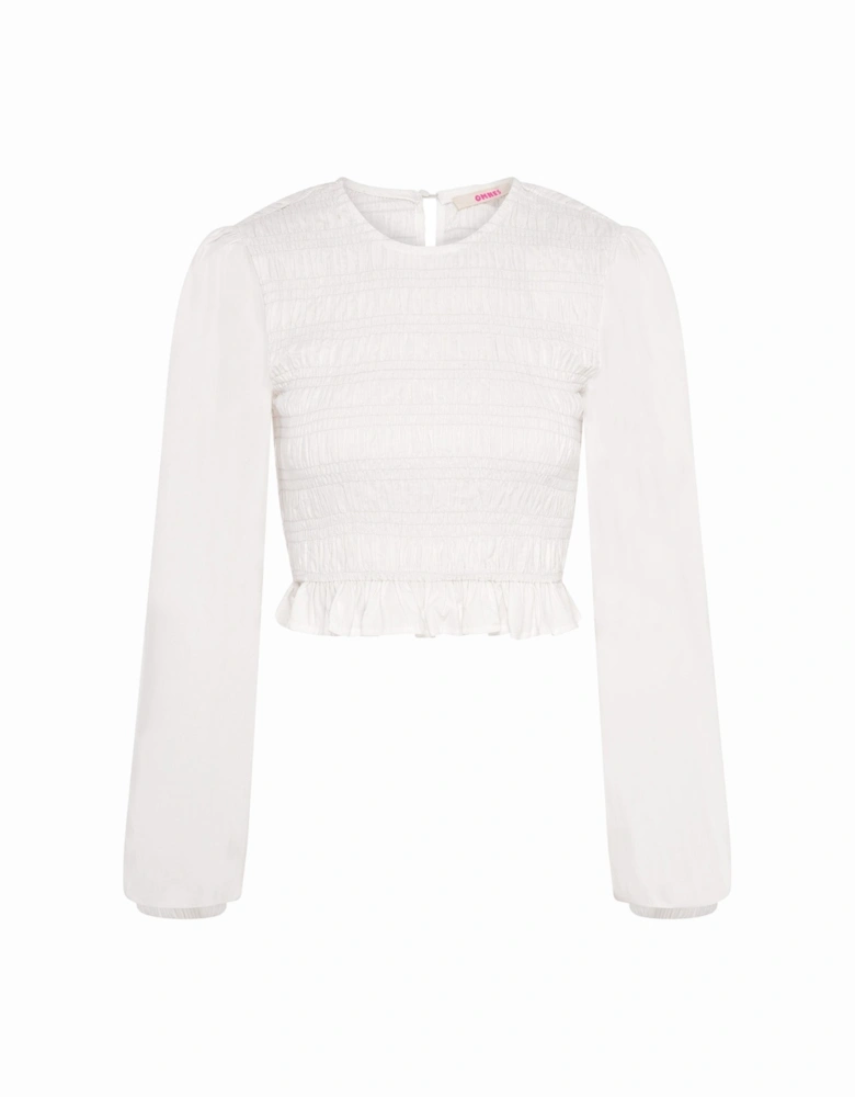 Kaloppe Top in White