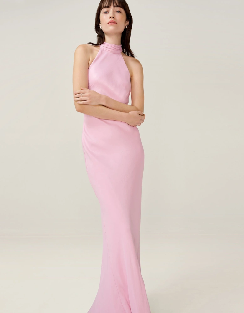 Milos Dress in Vintage Pink