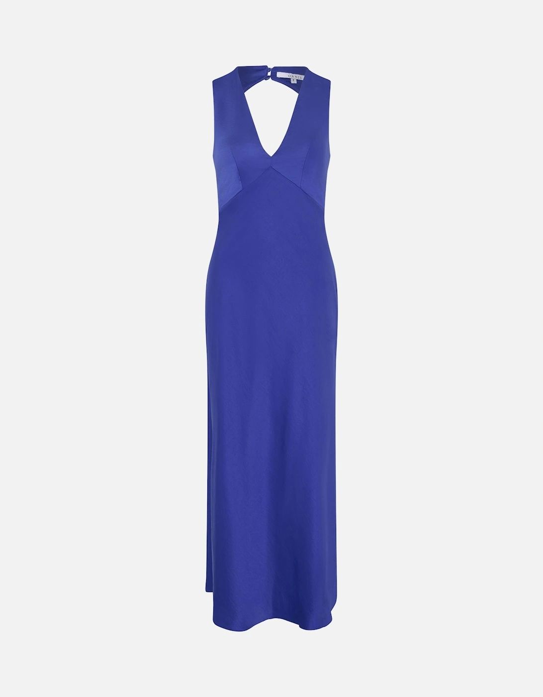 Nova Tie Back Dress in Cobalt