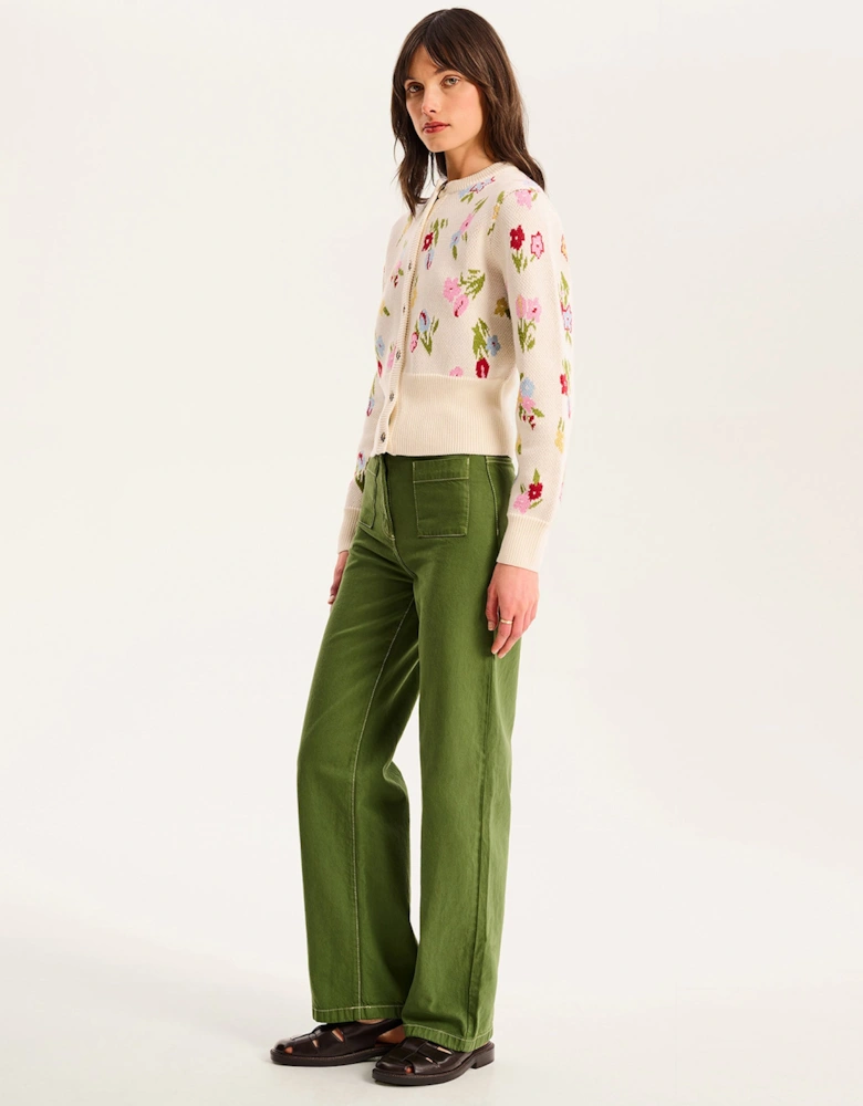 Flynn Floral Cardigan
