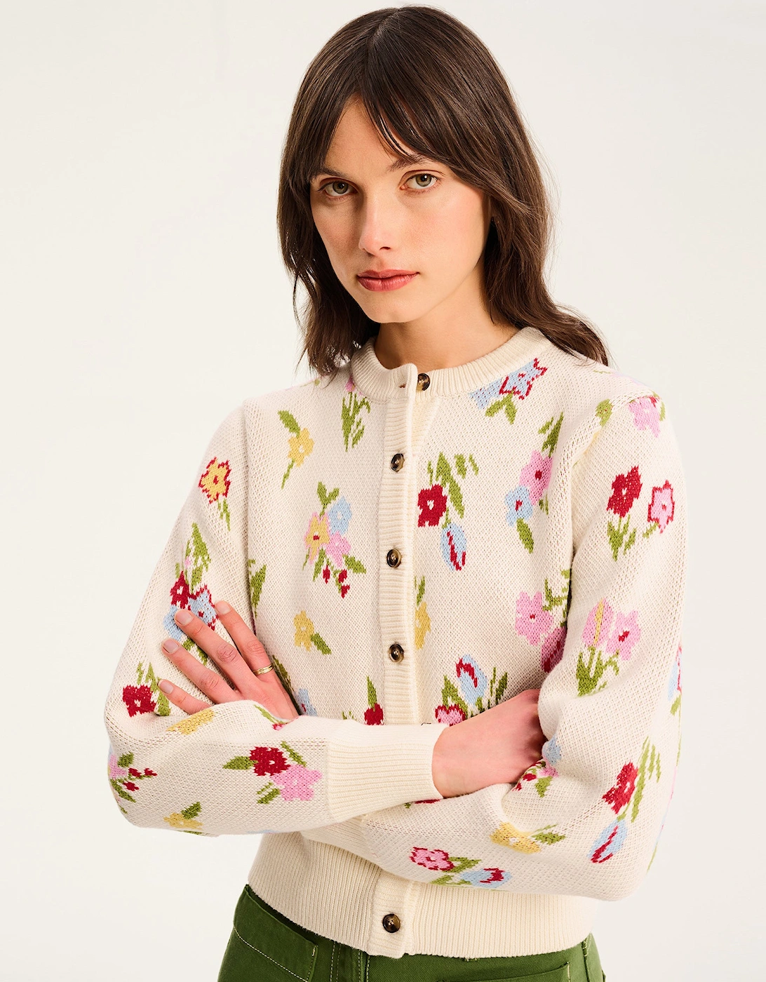 Flynn Floral Cardigan