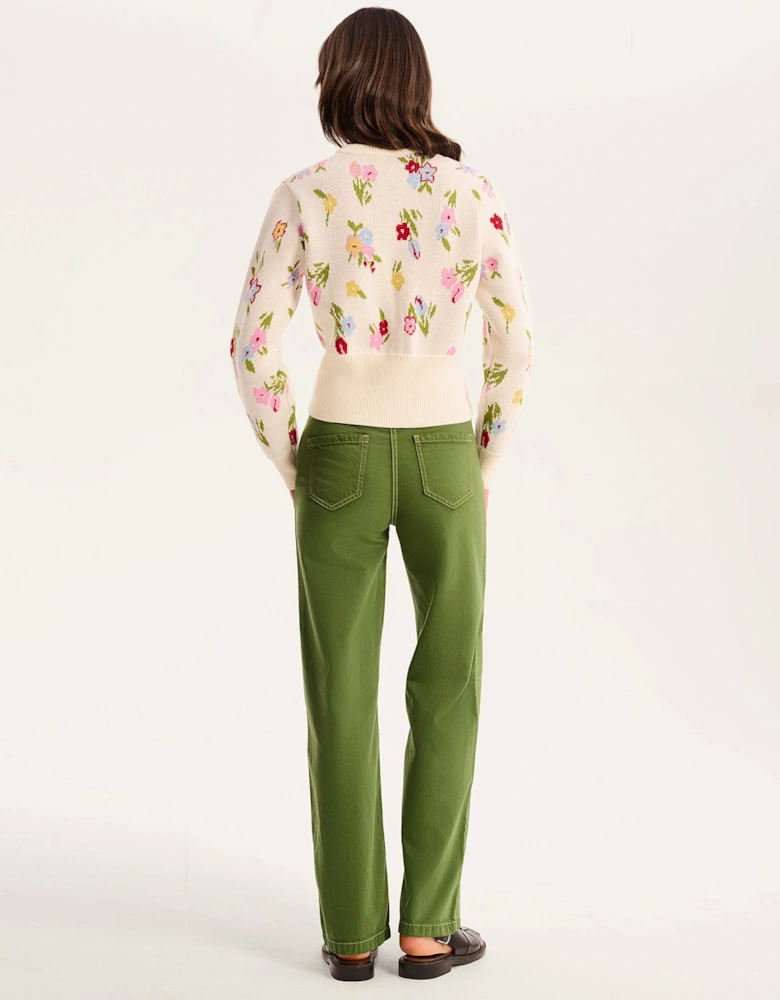 Flynn Floral Cardigan
