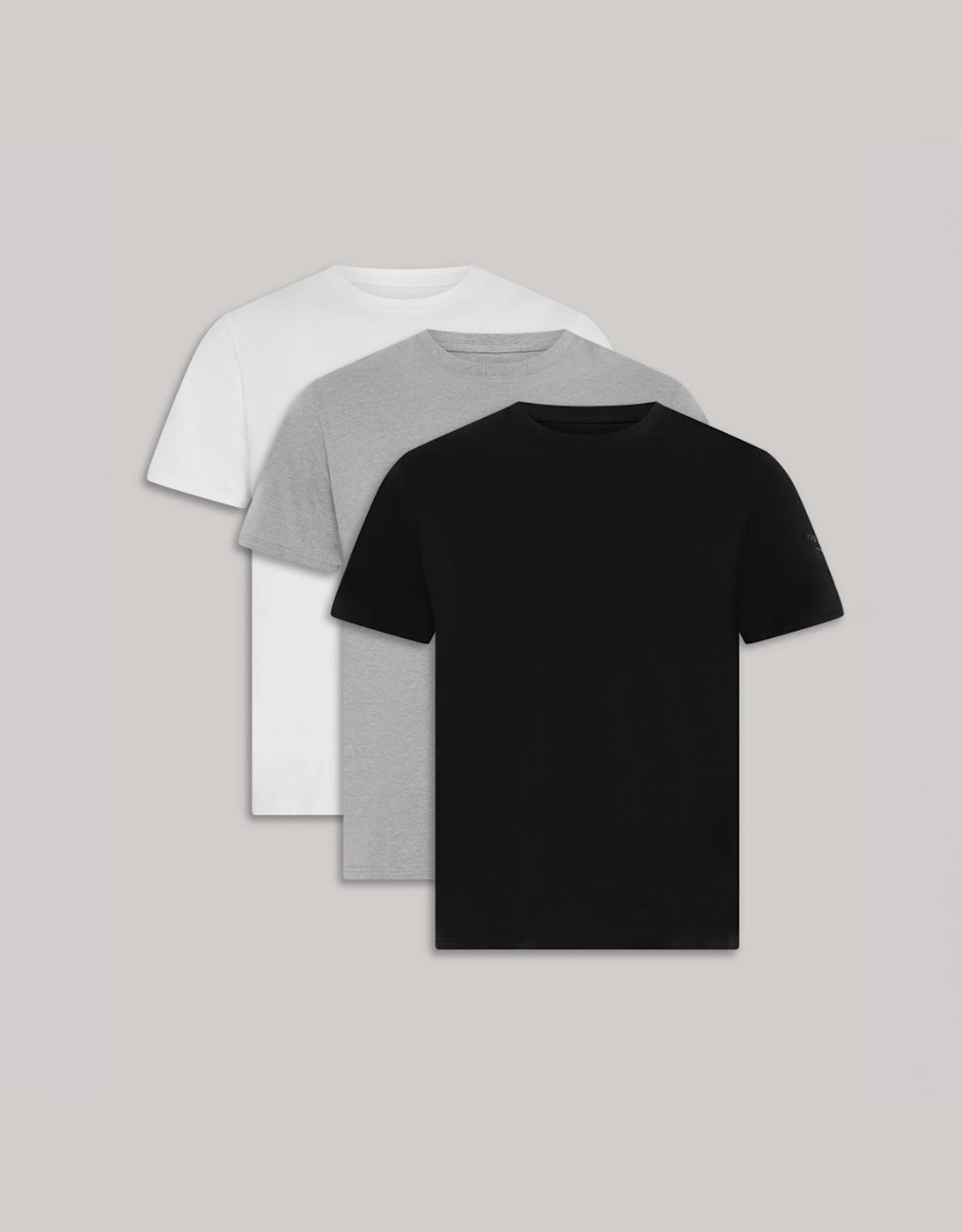 Ted Baker Men's Multi 3-Pack Crew Neck T-Shirts - Size: 40