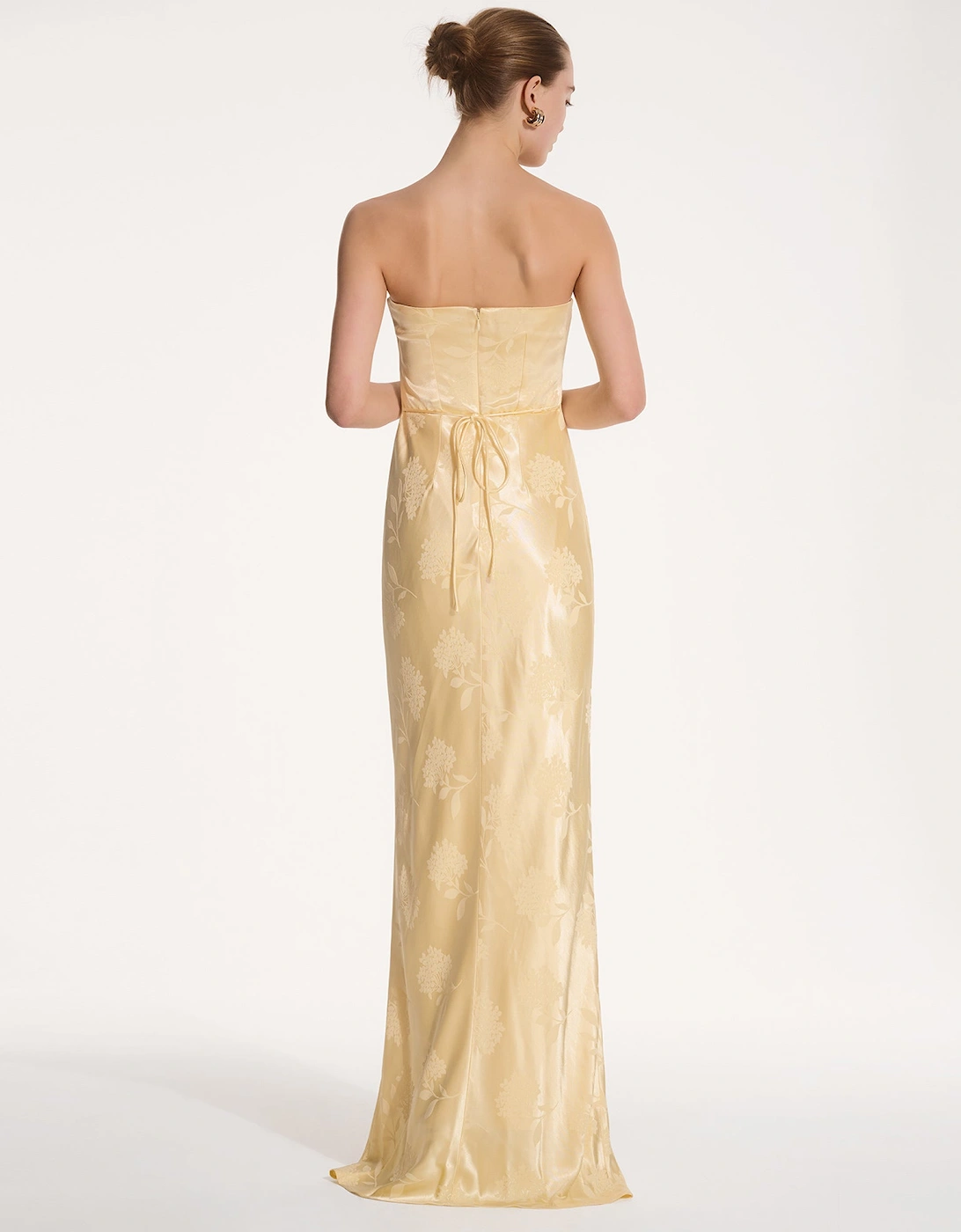 Amdra Maxi Dress in Vintage Yellow