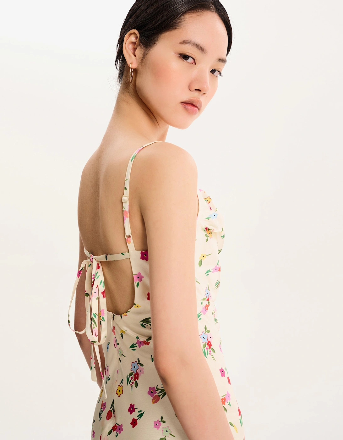 Belle Dress  in Yellow Floral