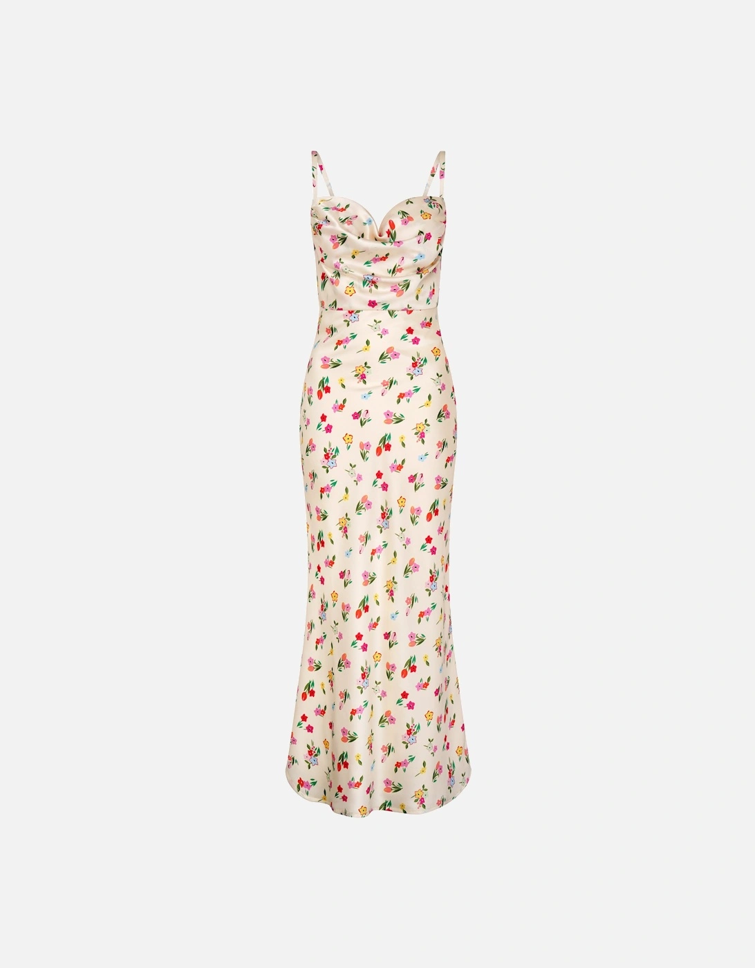 Belle Dress  in Yellow Floral