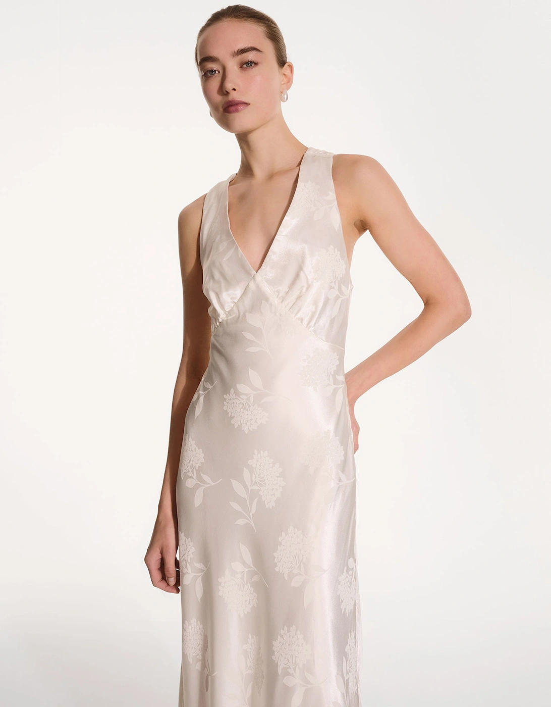 Kew Dress in Ivory