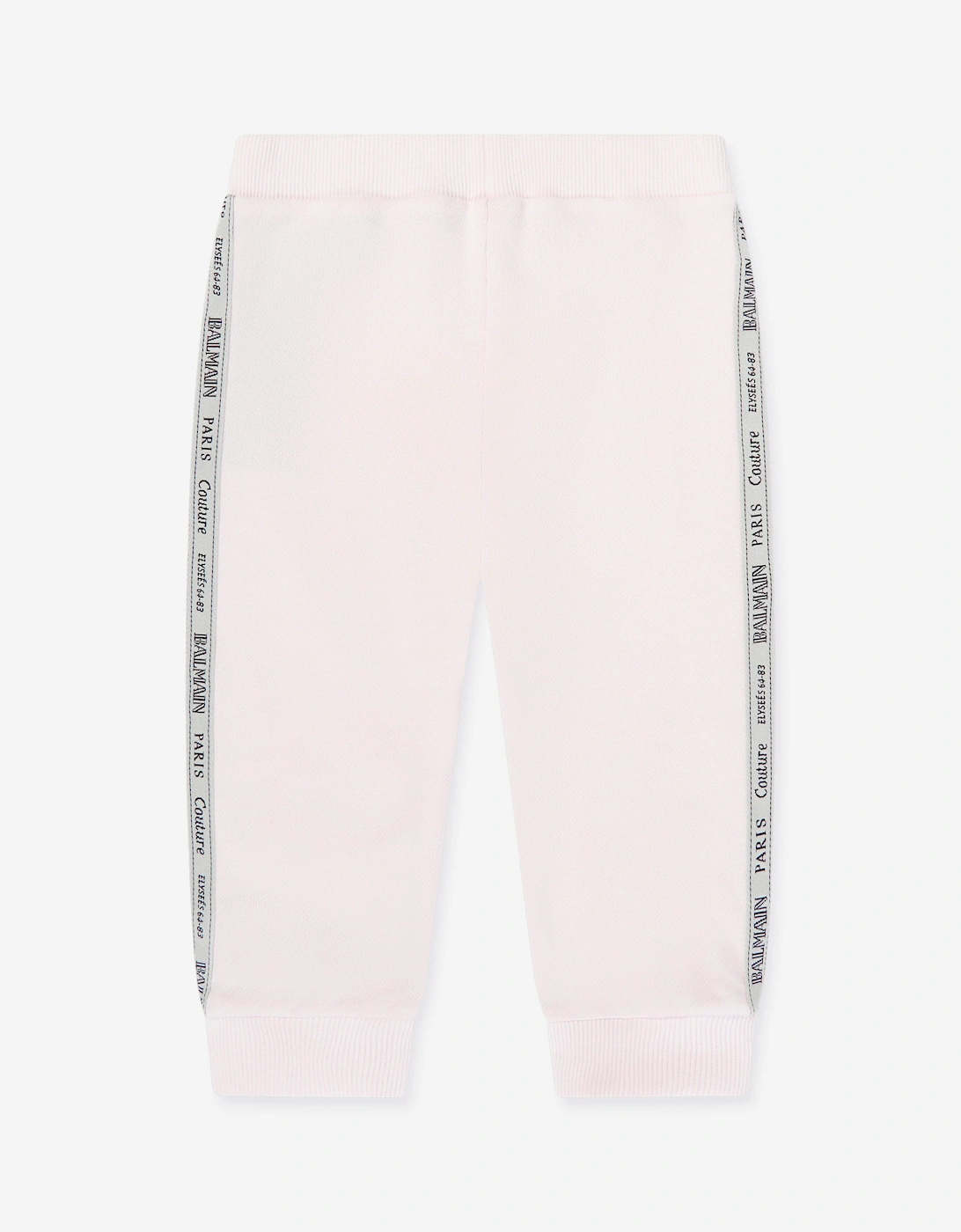Baby Girls Logo Tape Joggers in Pink
