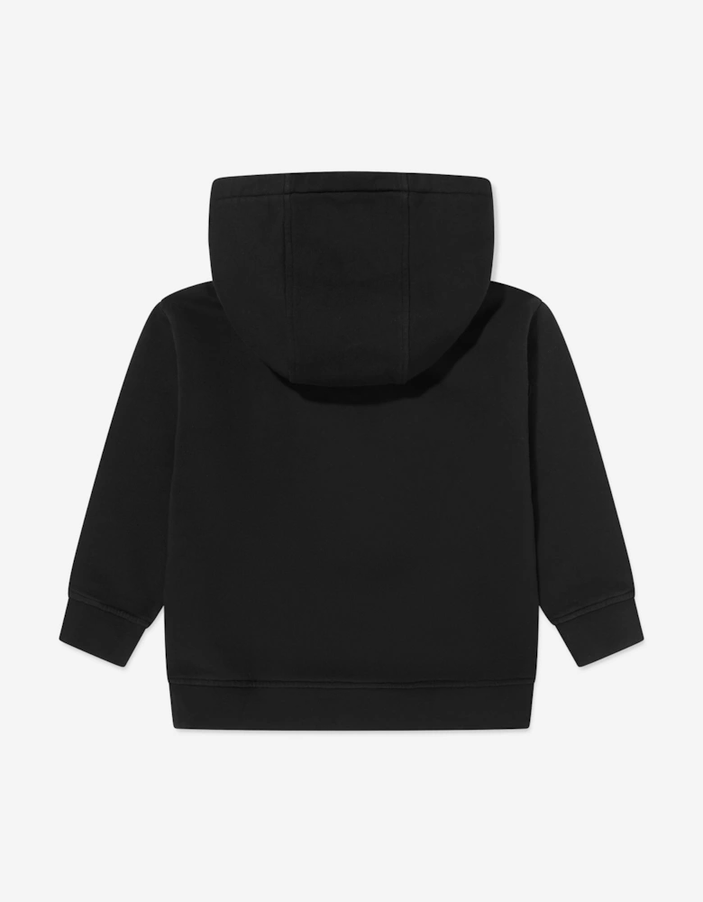 Girls Logo Hoodie in Black