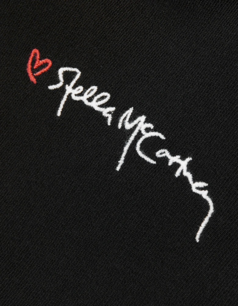 Girls Logo Hoodie in Black