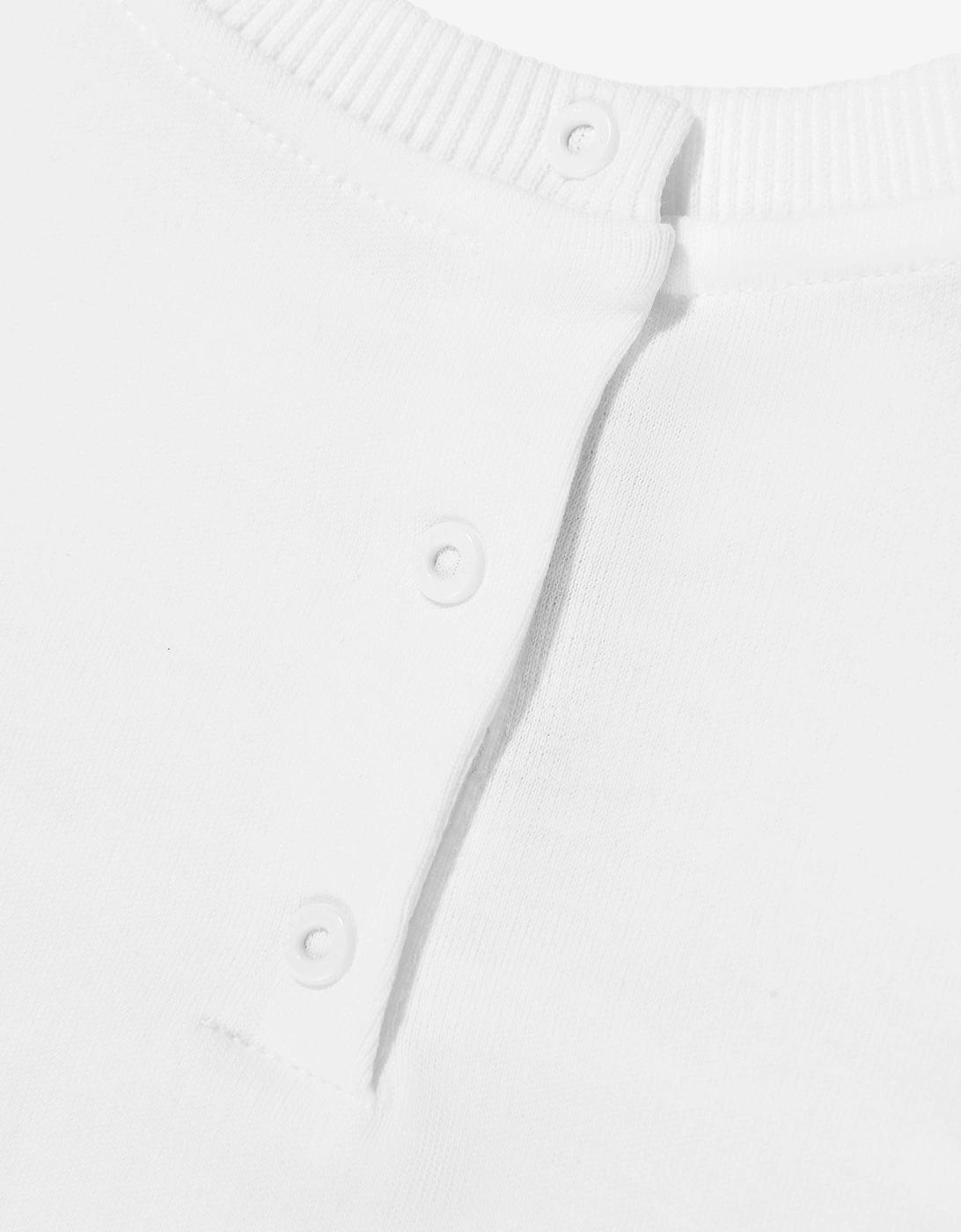 Baby Striped Logo T-Shirt in White