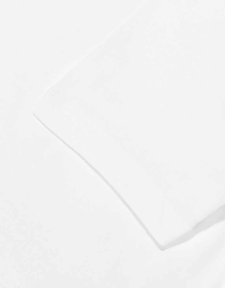 Boys Stripe Logo T-Shirt in White