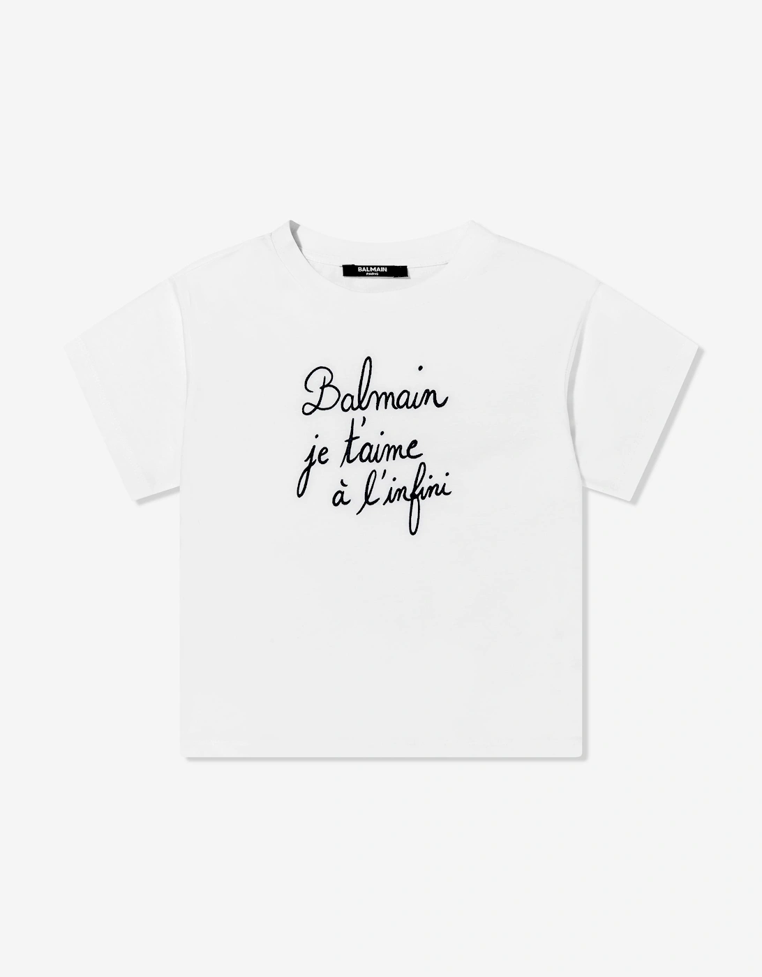 Boys Logo T-Shirt in White, 5 of 4