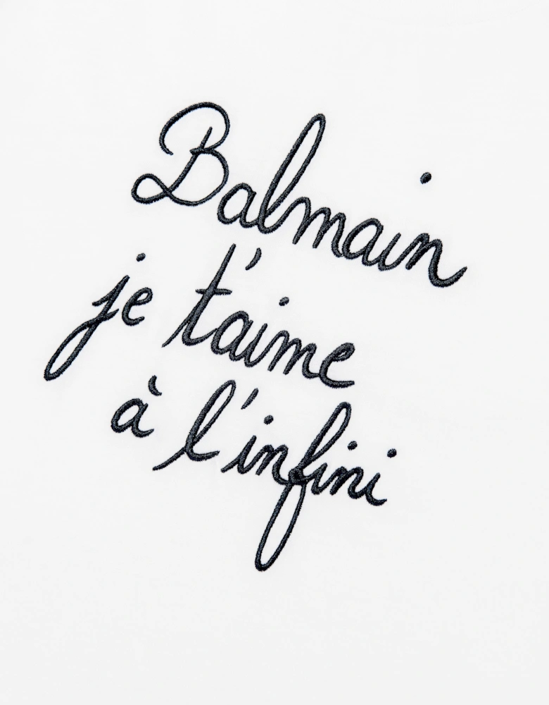 Boys Logo T-Shirt in White