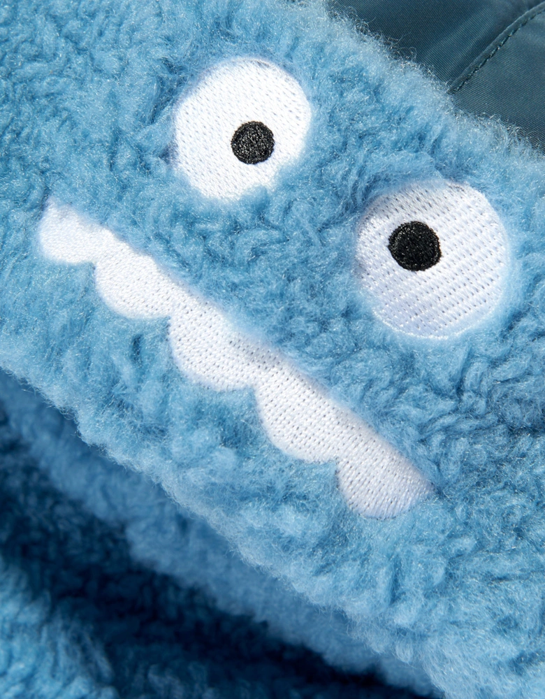 Baby Boys Ear Flap Hat in Blue