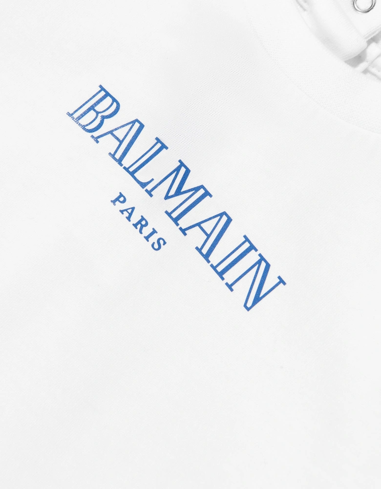 Baby Boys Logo T-Shirt in White