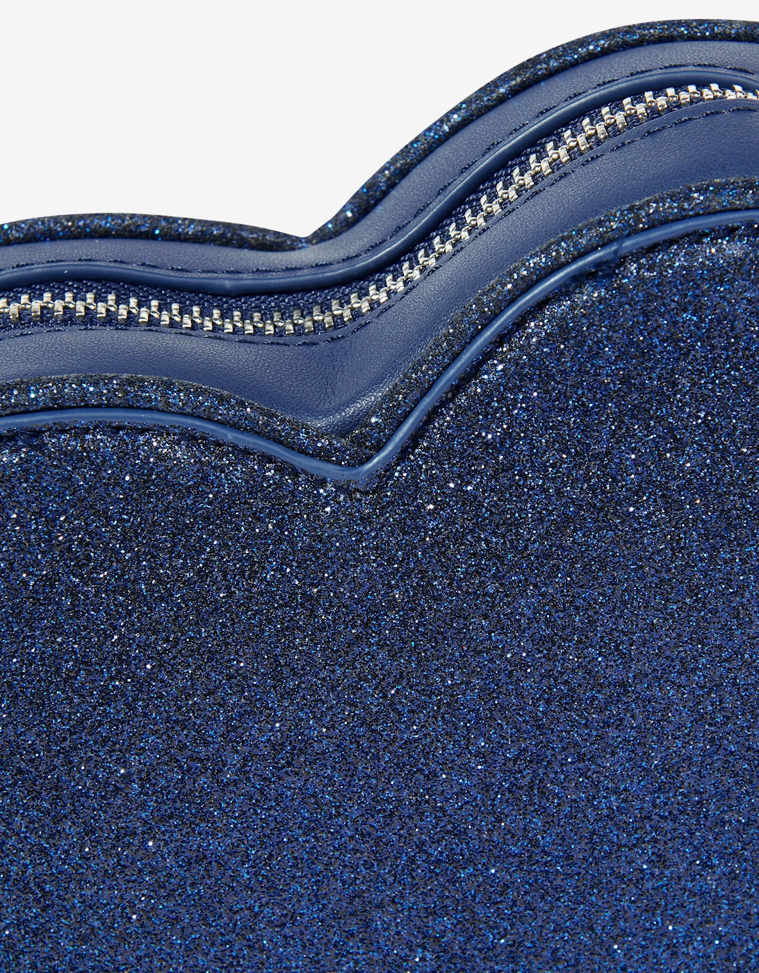 Girls Swan Heart Shoulder Bag in Blue