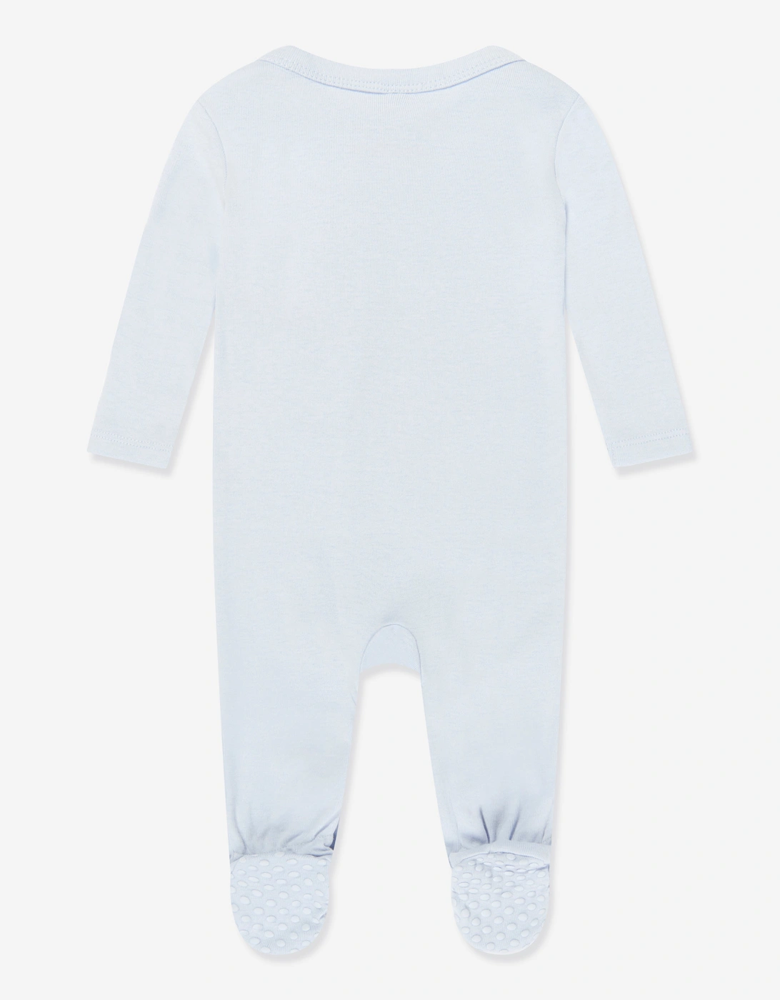Baby Boys Jersey Babygrow Set in Blue